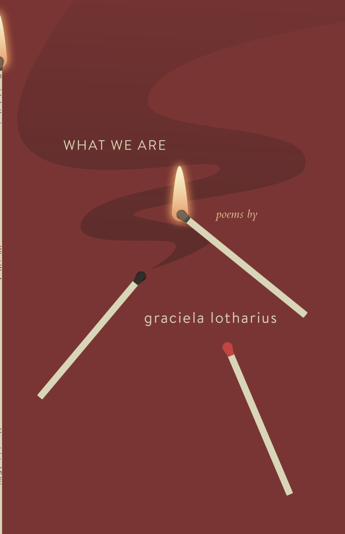 What We Are - poems by Graciela Lotharius